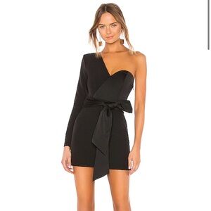 NBD Monsieur Mini Dress in Black